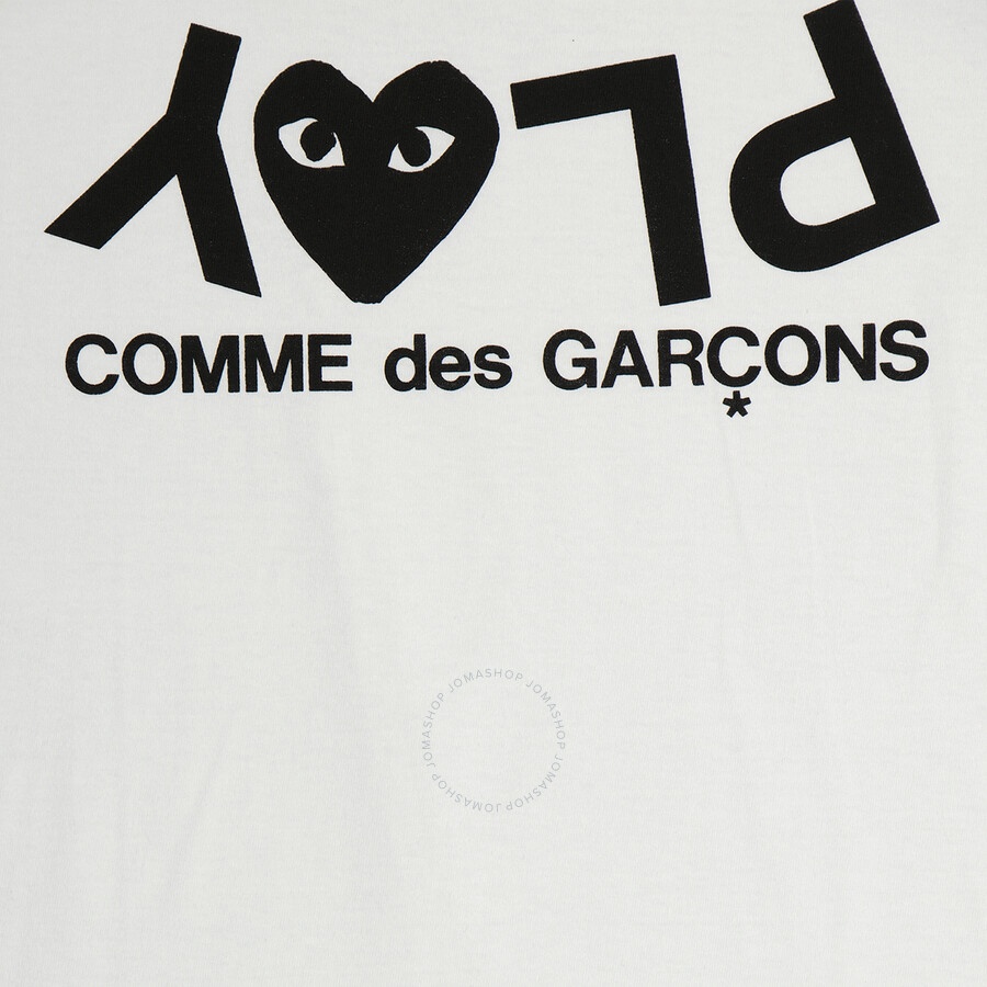 Comme Des Garcons Ladies Short-sleeve Play Logo T-shirt - 6