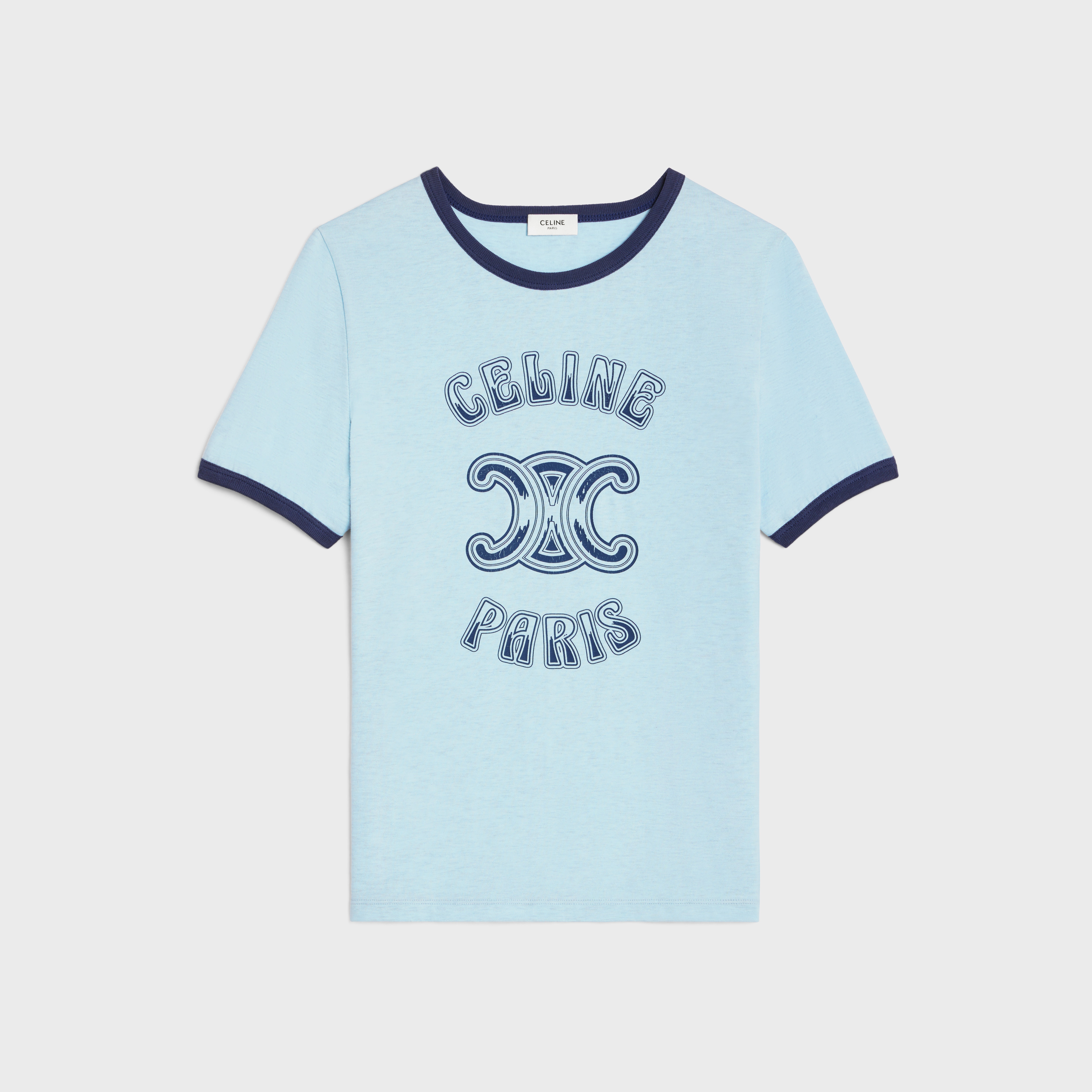 celine paris 70’s T-shirt in cotton jersey - 1