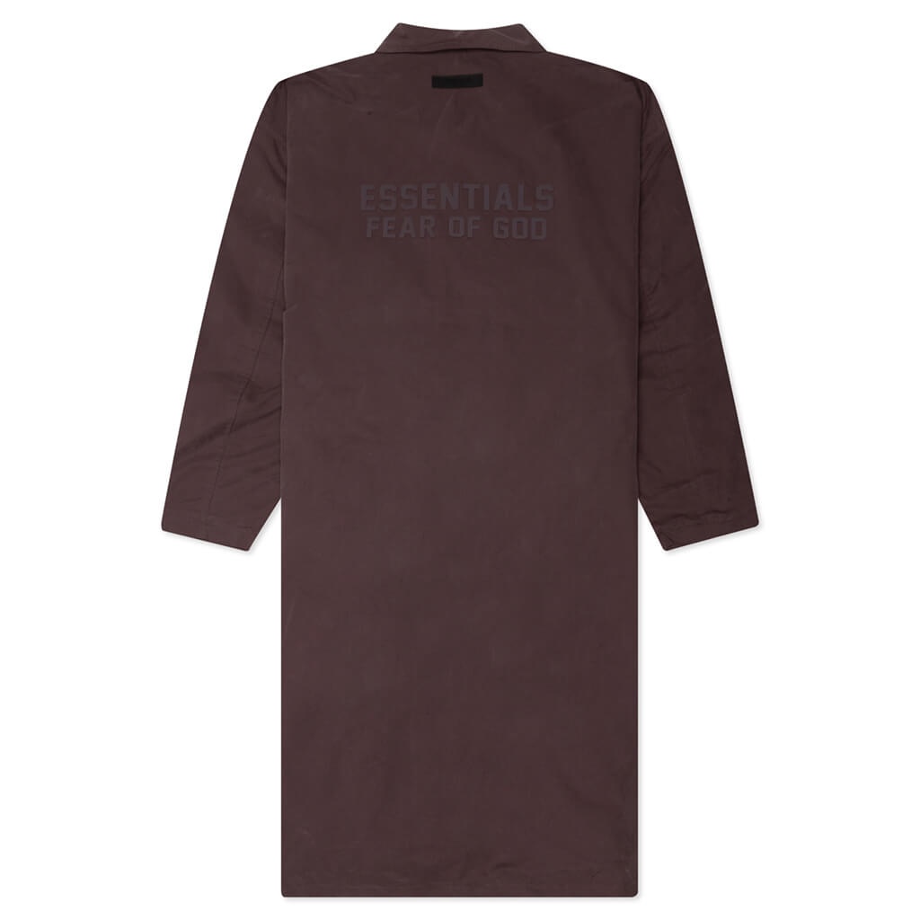 LONG COAT - PLUM - 2