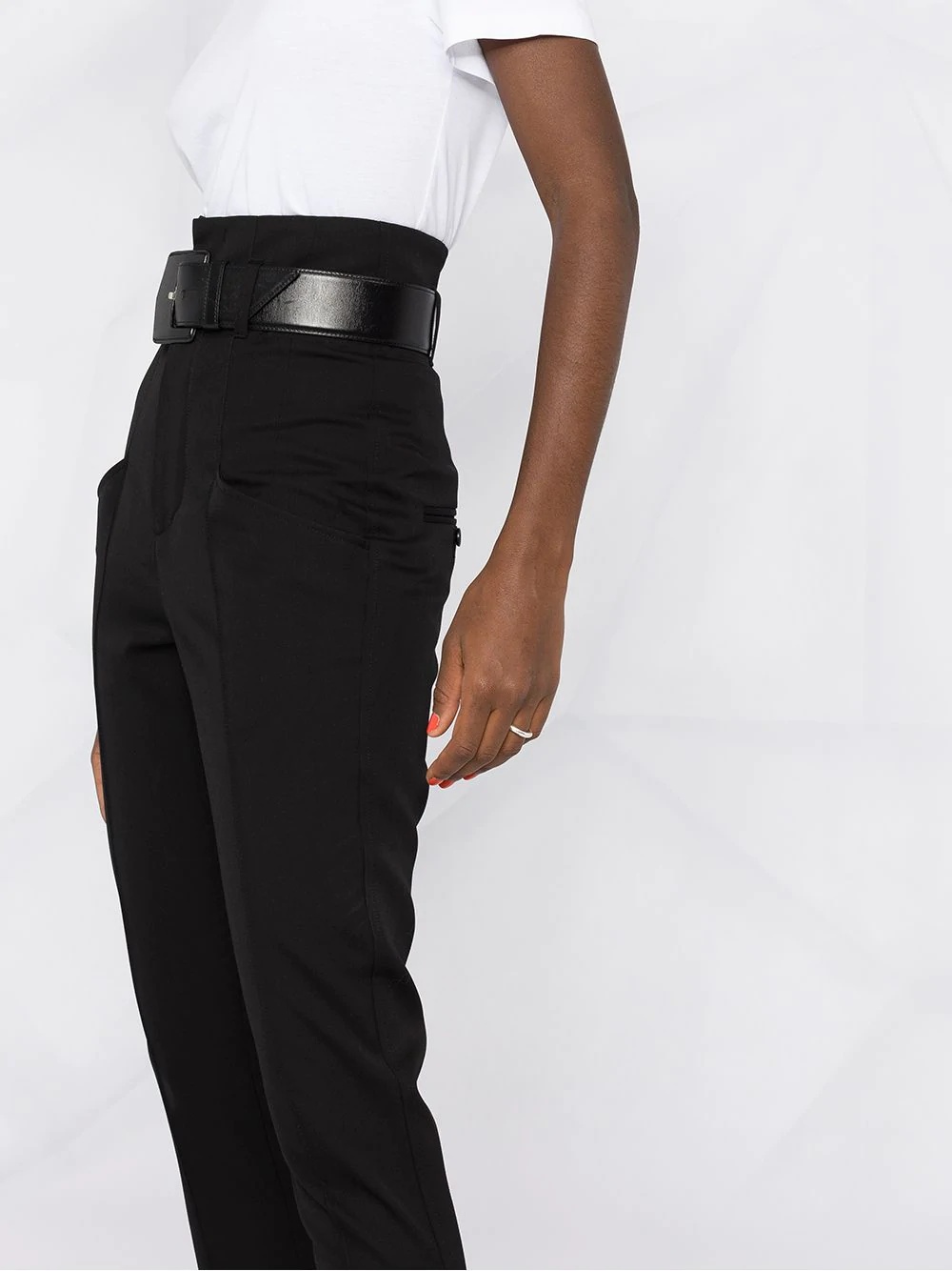 Padme slim-leg trousers - 3