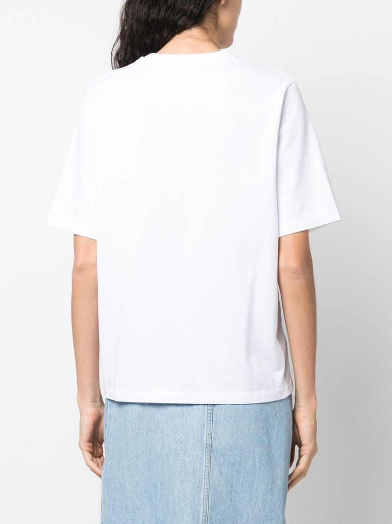logo-print cotton T-shirt 4