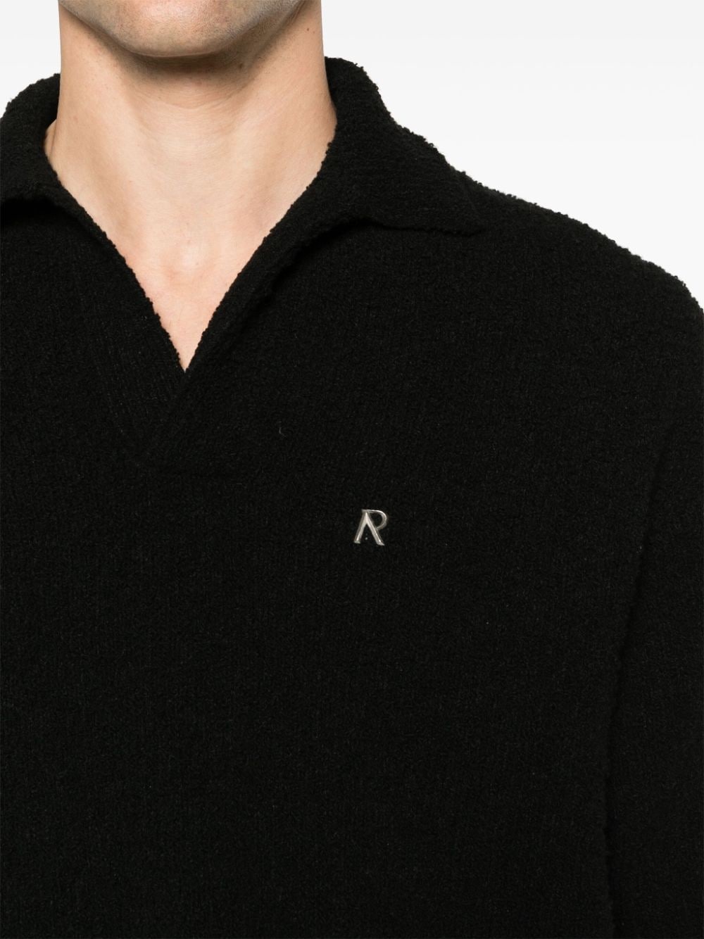 bouclÃ© knit polo shirt - 5