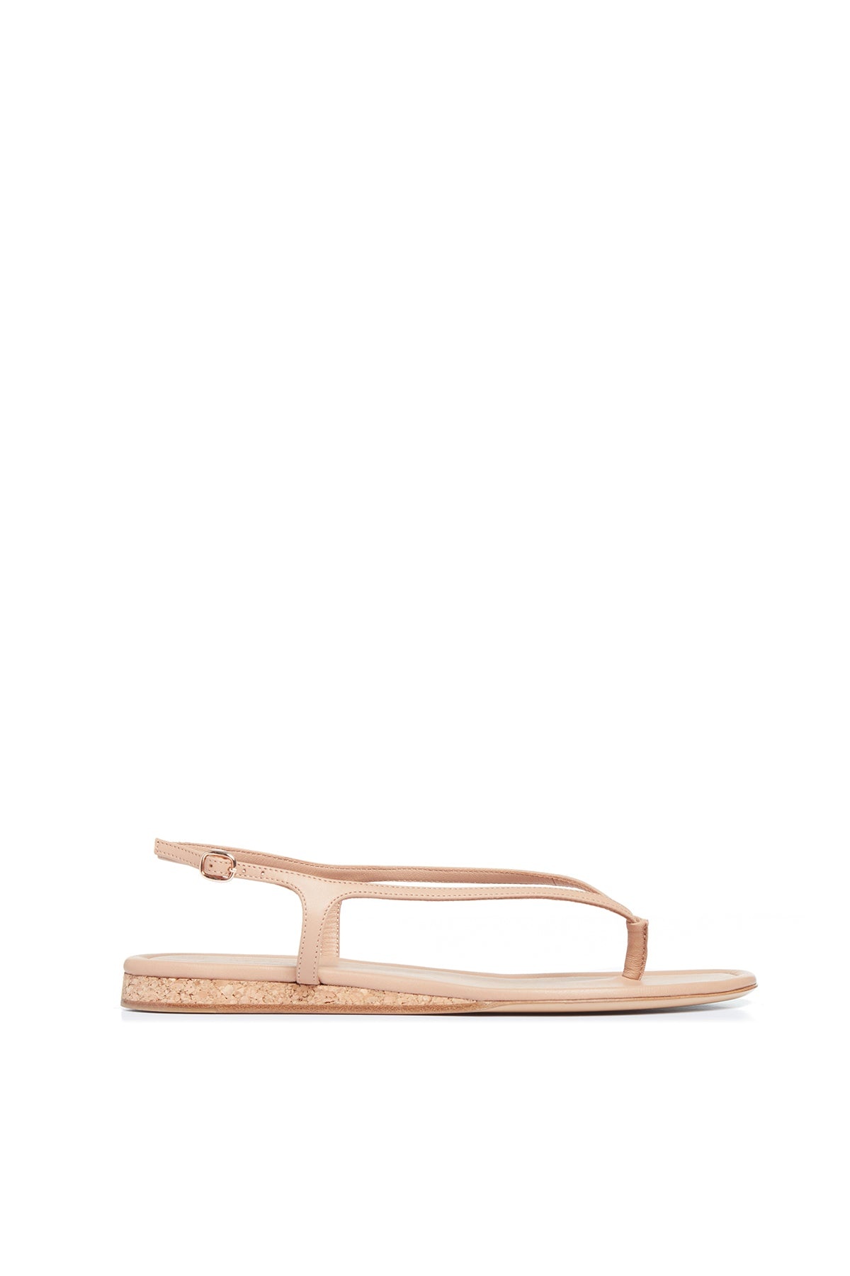 Gia Sandals in Dark Camel Leather - 1