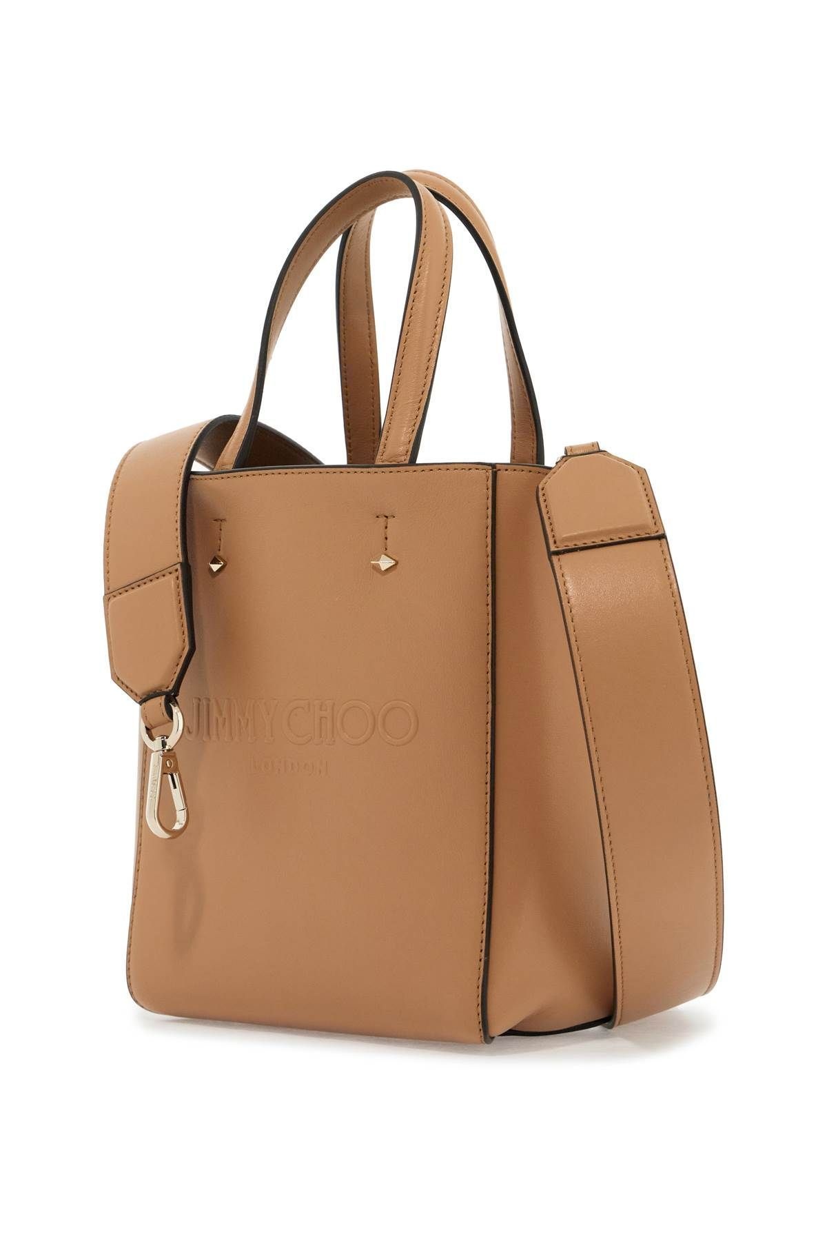 SMOOTH LEATHER LENNY N/S TOTE BAG. - 4