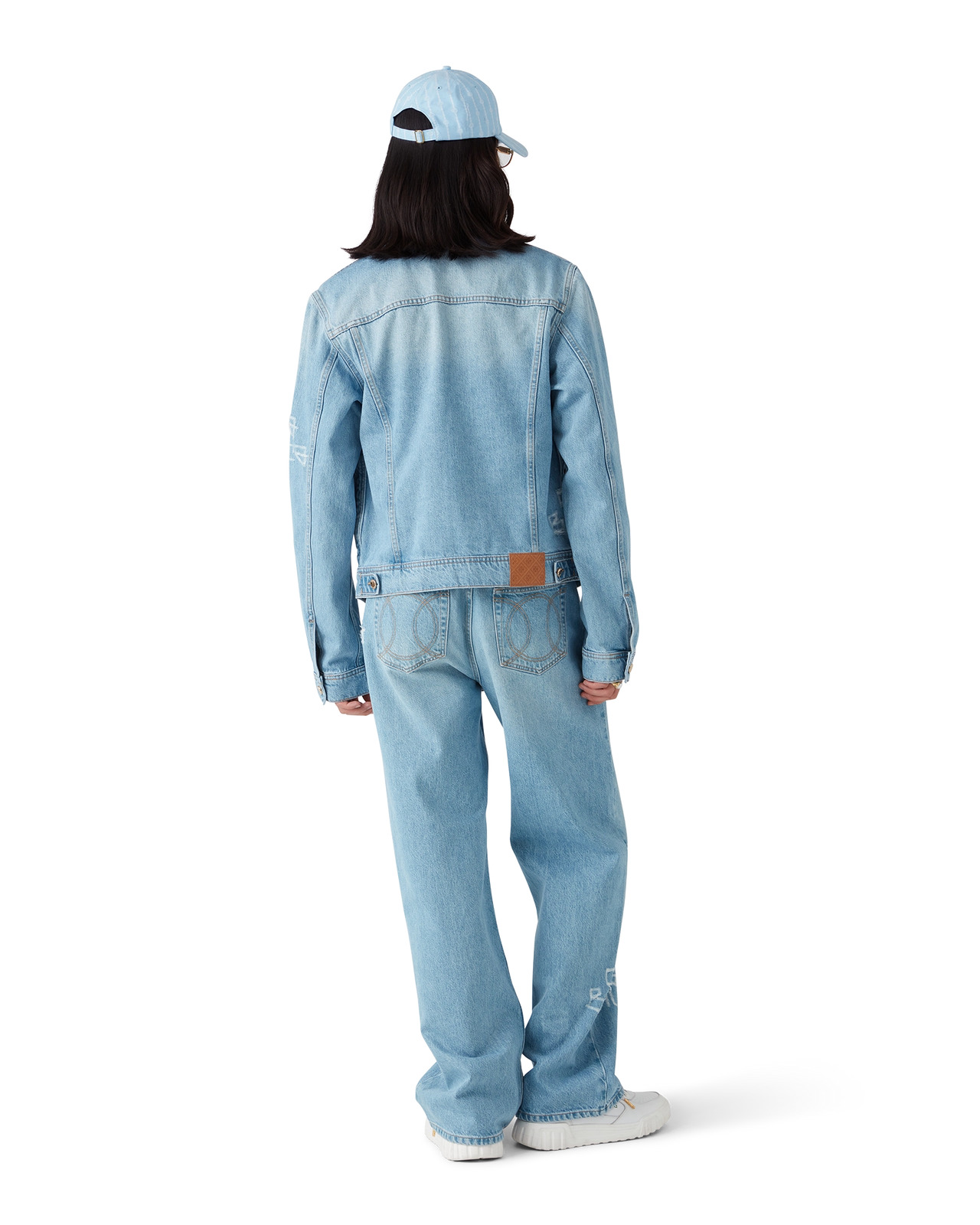 Graffiti Denim Jacket | Casablanca Paris - 3