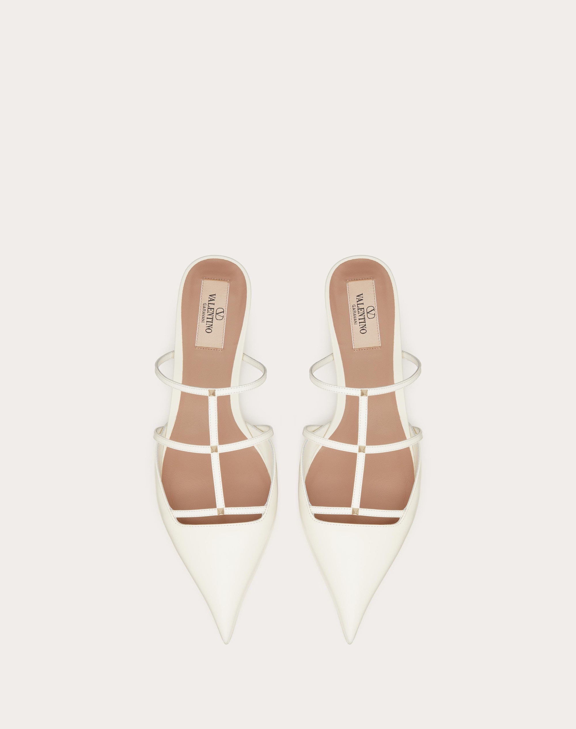 ROCKSTUD WISPY CALFSKIN MULE 20MM - 4