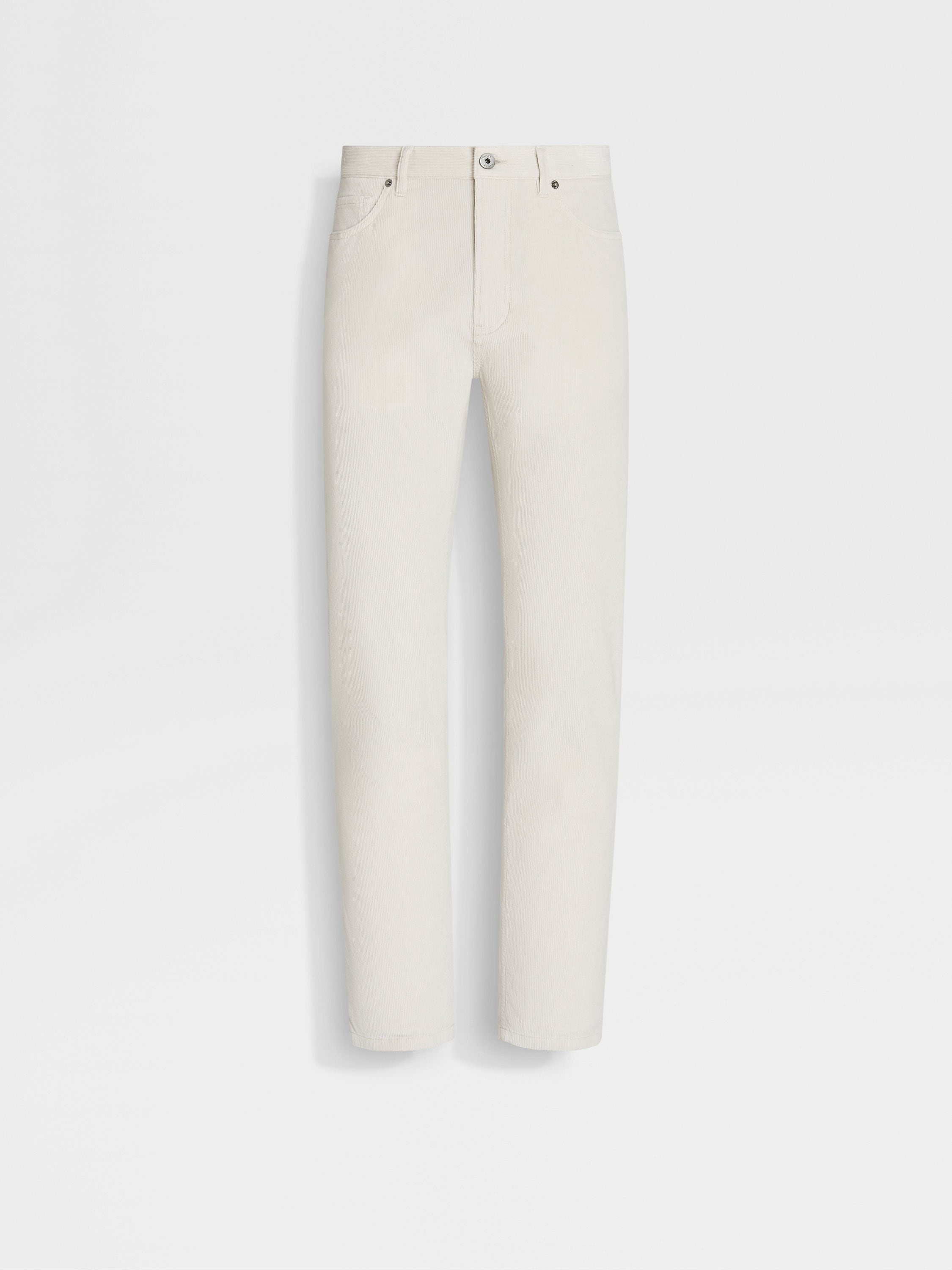WHITE CASHCO ROCCIA PANTS - 2