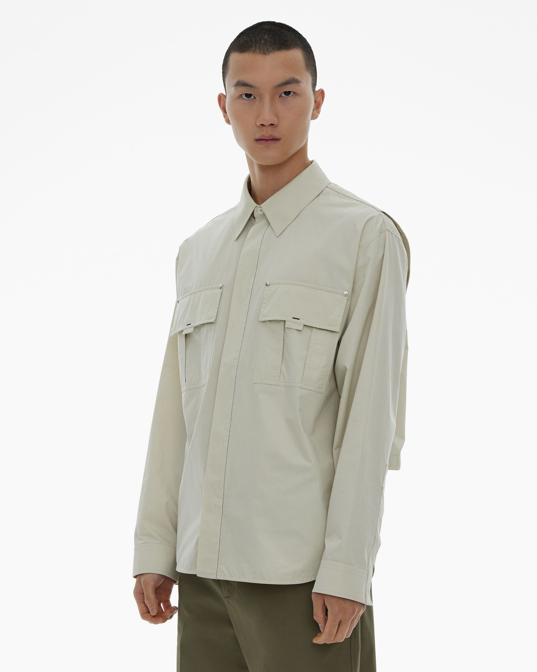 LAYERED CARGO SHIRT - 5