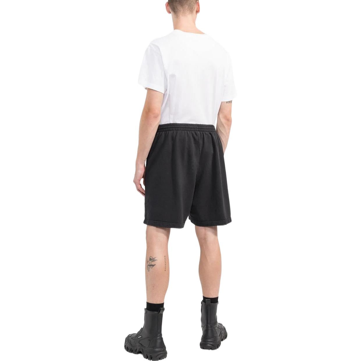 Balenciaga BB Paris Icon Sweat Shorts 'Black' 676137TMVG69034 - 3