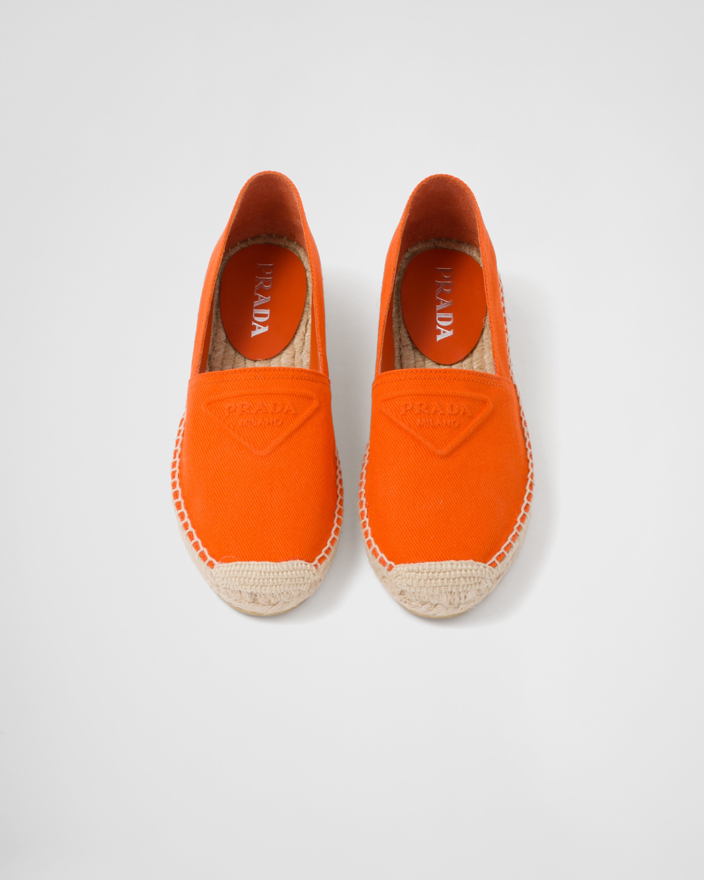 Cotton drill espadrilles - 4