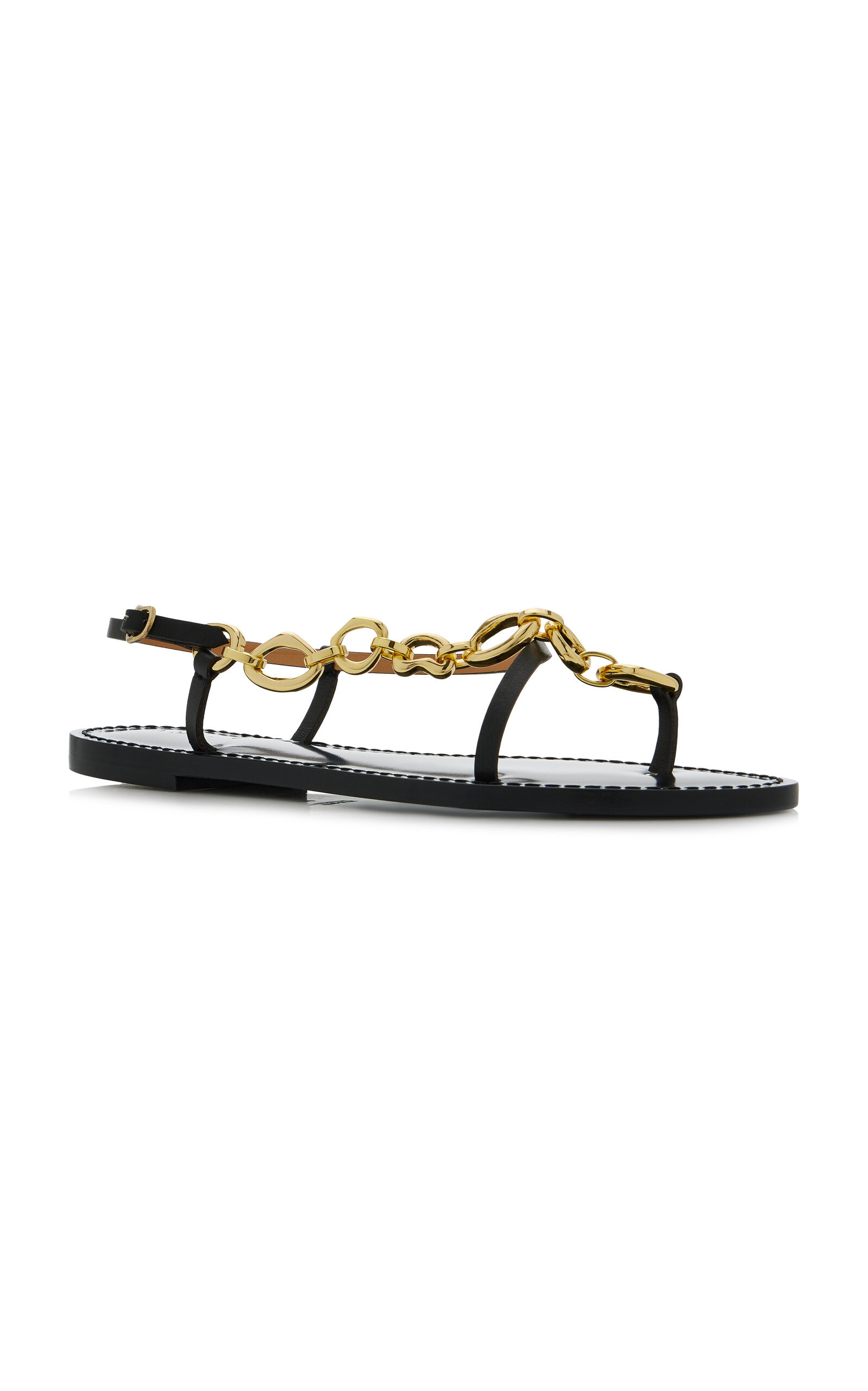The Kilifi Leather Sandals black - 4