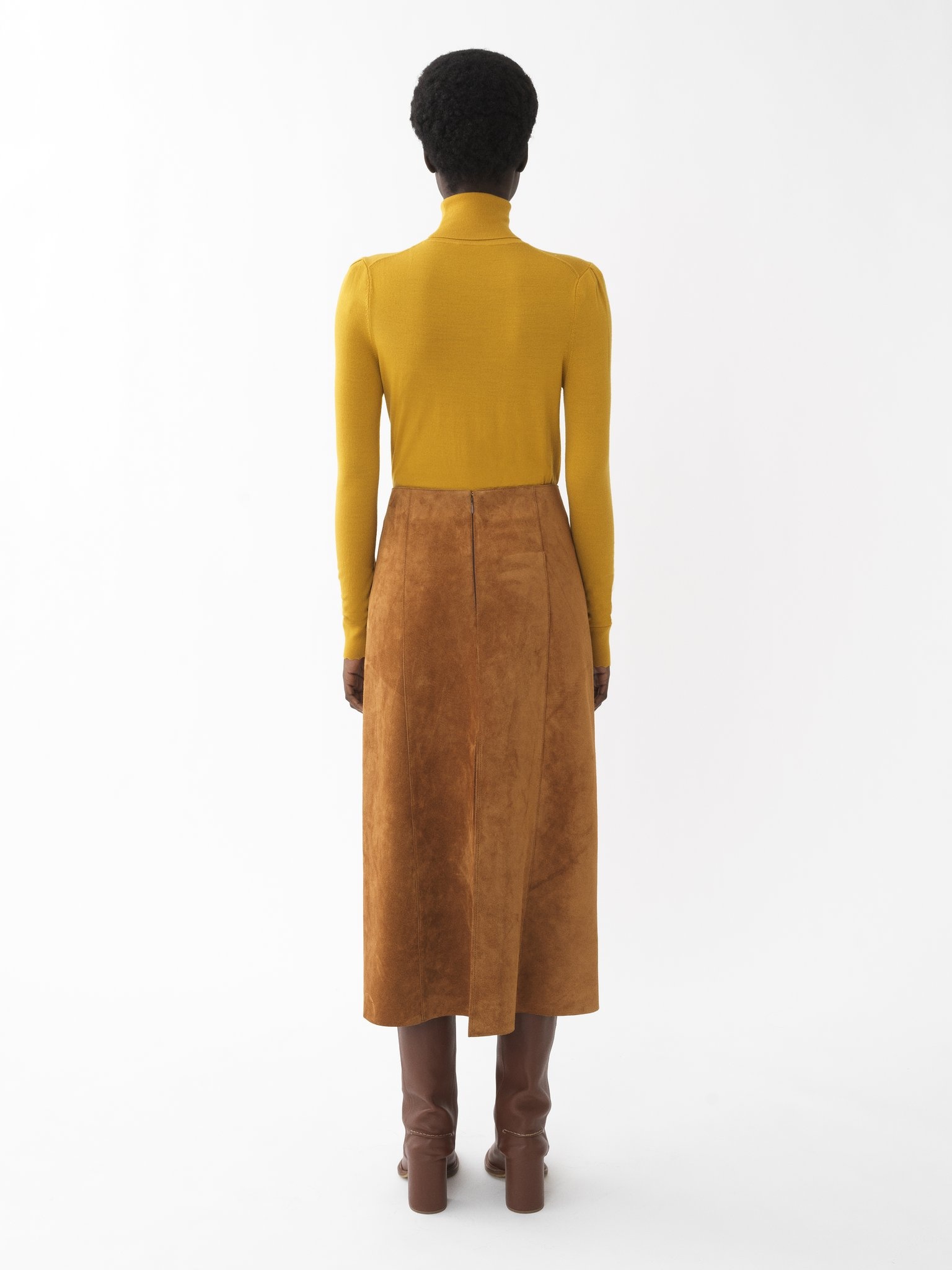 CLASSIC HIGH-NECK SWEATER - 5