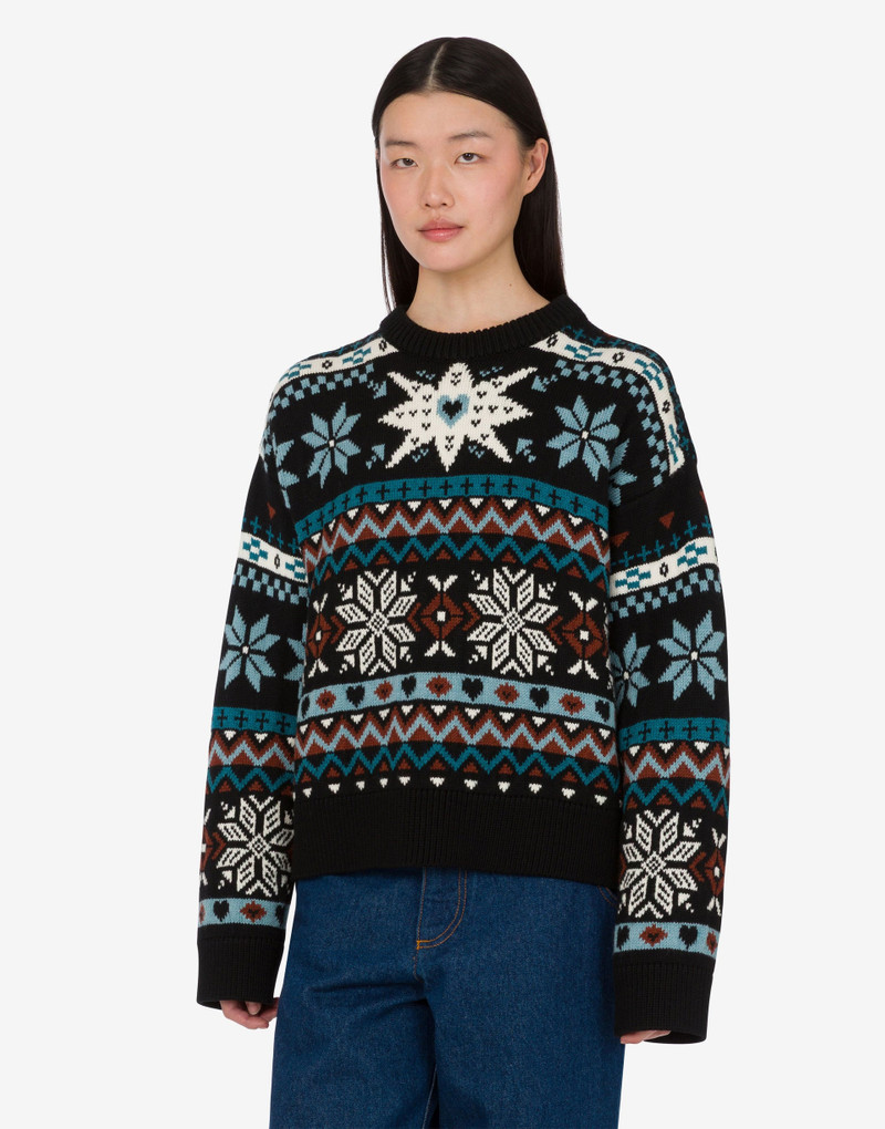 Moschino MERINO WOOL PULLOVER outlook