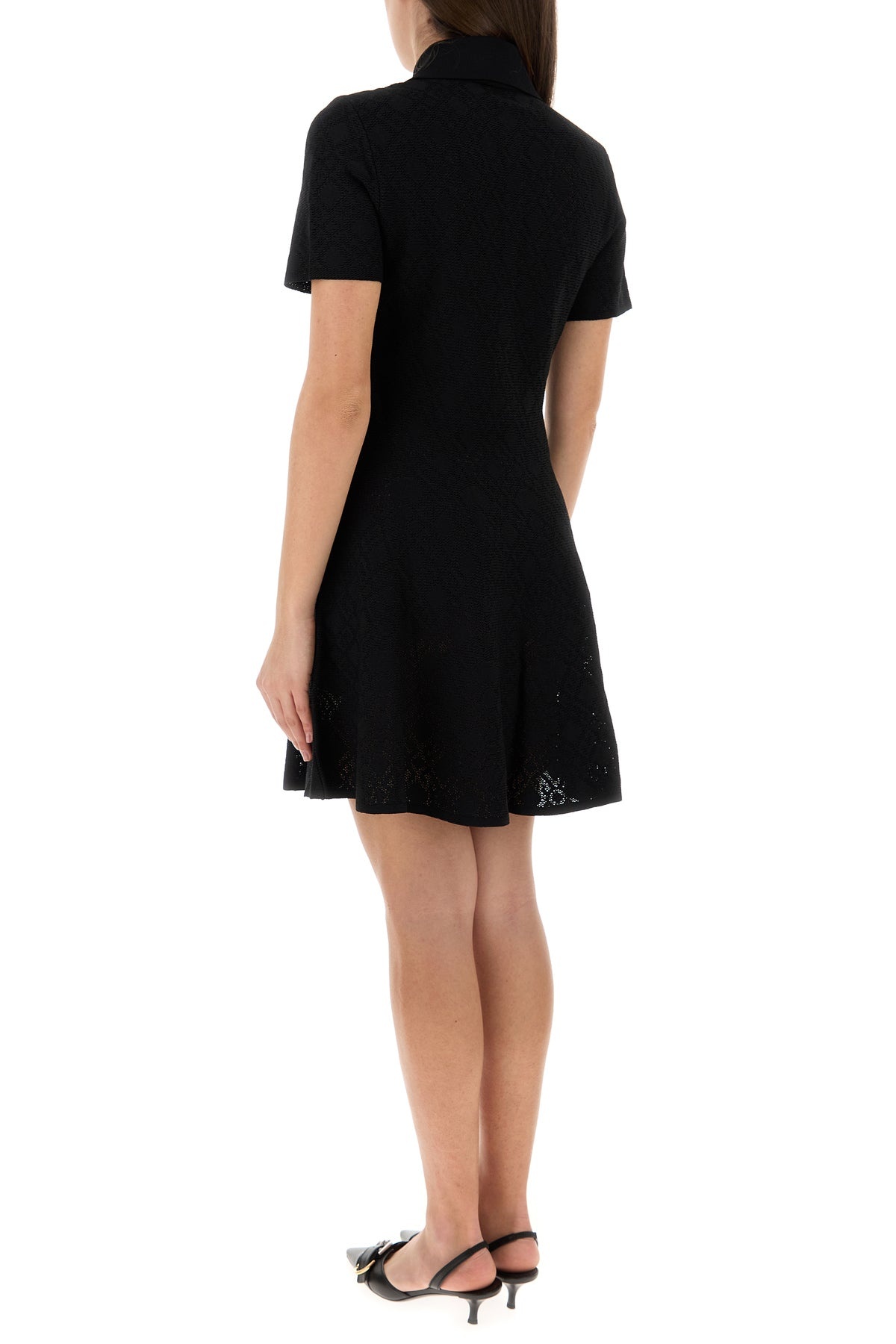 ワンピース GIVENCHY BLACK VISCOSE BLEND POLO DRESS Givenchy Black viscose blend polo dress | gebnegozionline