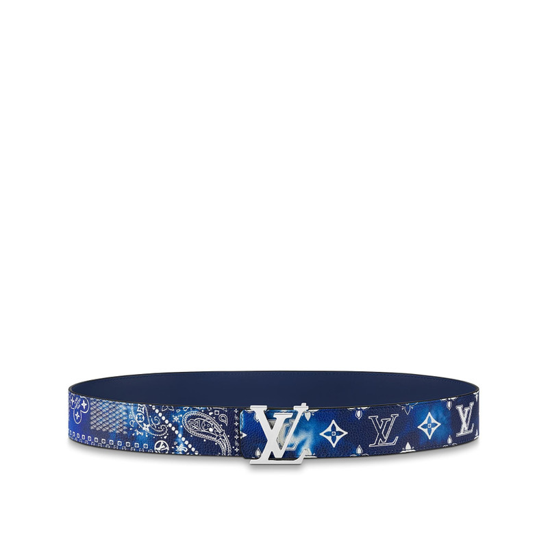 LV Initials MNG Bandana 40MM Reversible Belt 1
