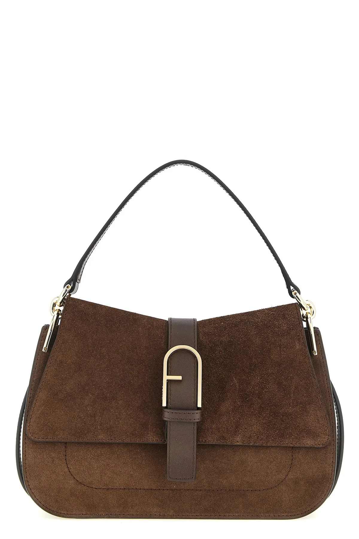 'Flow M' Buckle Handbag - 1