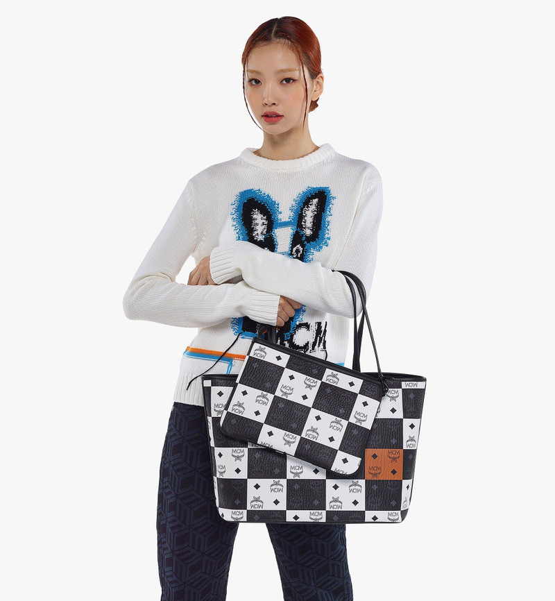 Aren Shopper in Checkerboard Visetos 6