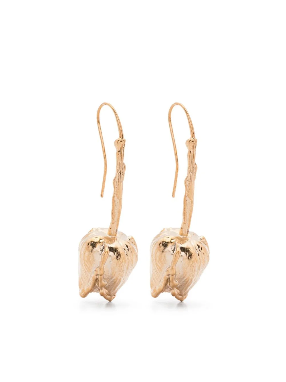 tulip drop earrings - 1