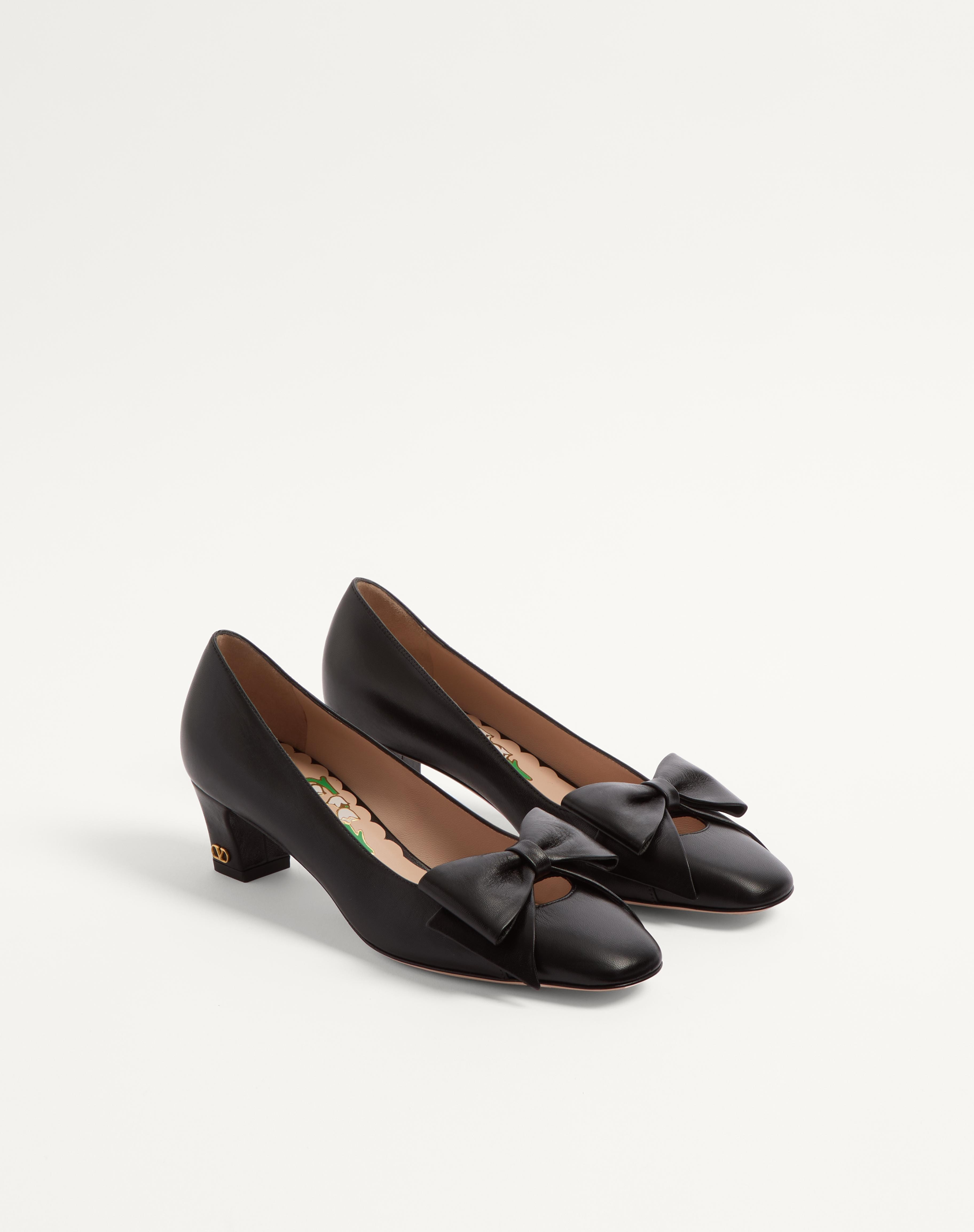 BOWOW PUMPS IN KIDSKIN 45MM - 3