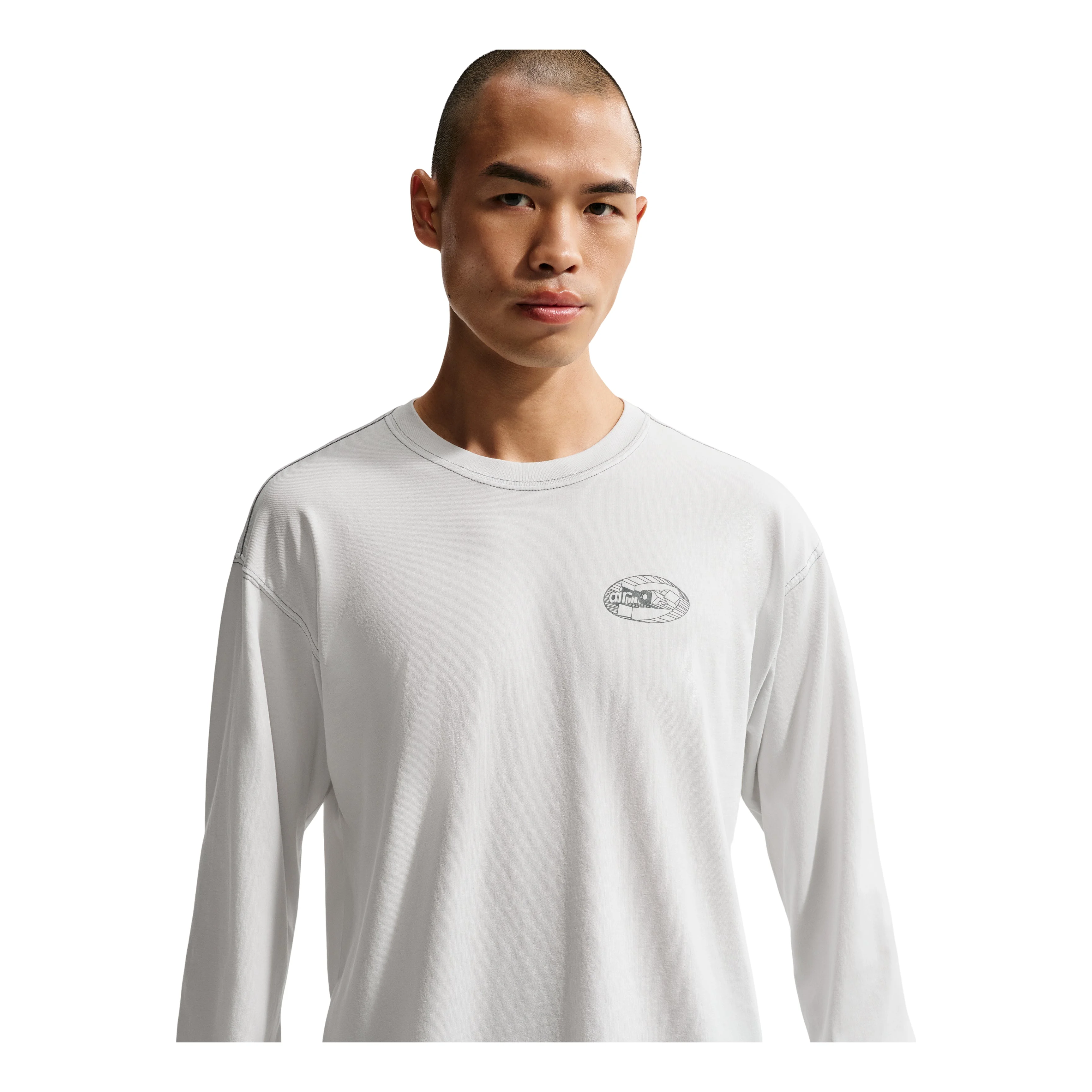 Nike City Pack long-sleeved T-shirt 'Off White Cool Grey' IQ3770-101 - 1