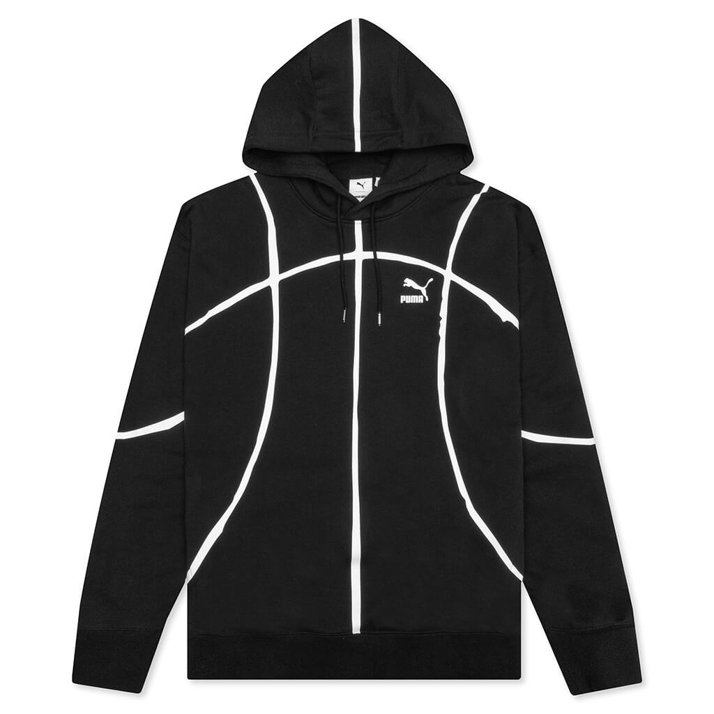 PUMA X JOSHUA VIDES HOODIE - BLACK - 1