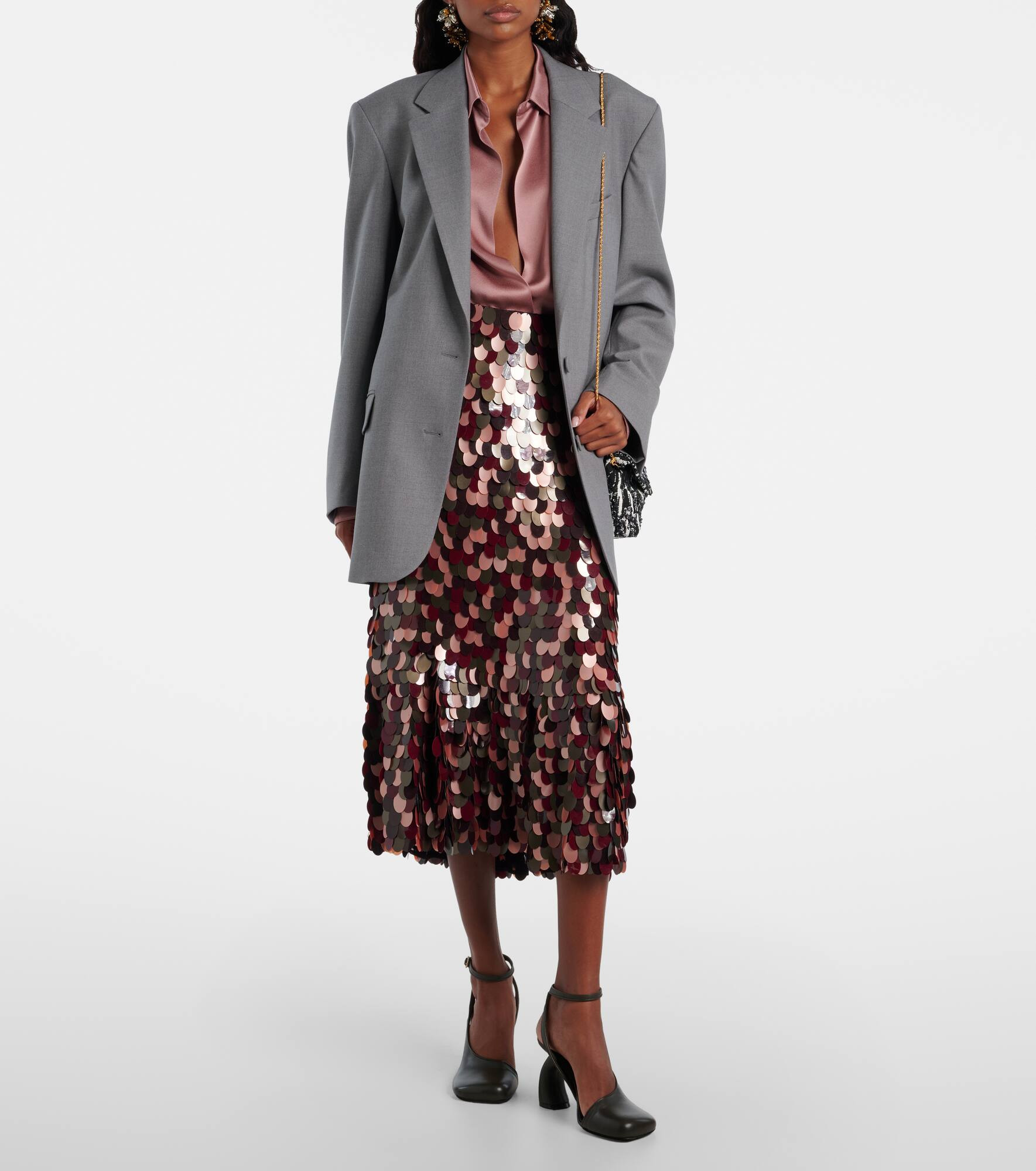 Wool-blend blazer - 2