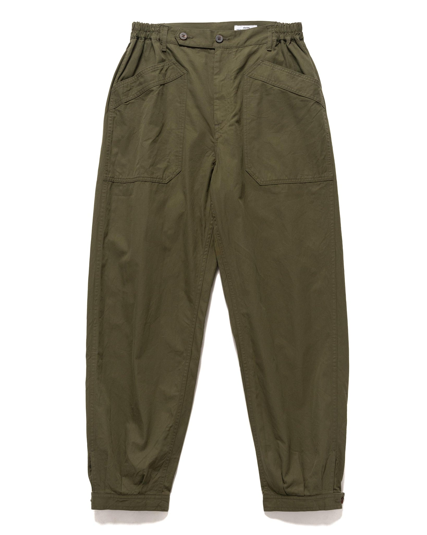 visvim Carroll Pants Olive | havenshop | REVERSIBLE