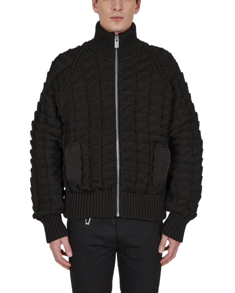 1017 ALYX 9SM CHUNKY KNIT ZIP CARDIGAN outlook