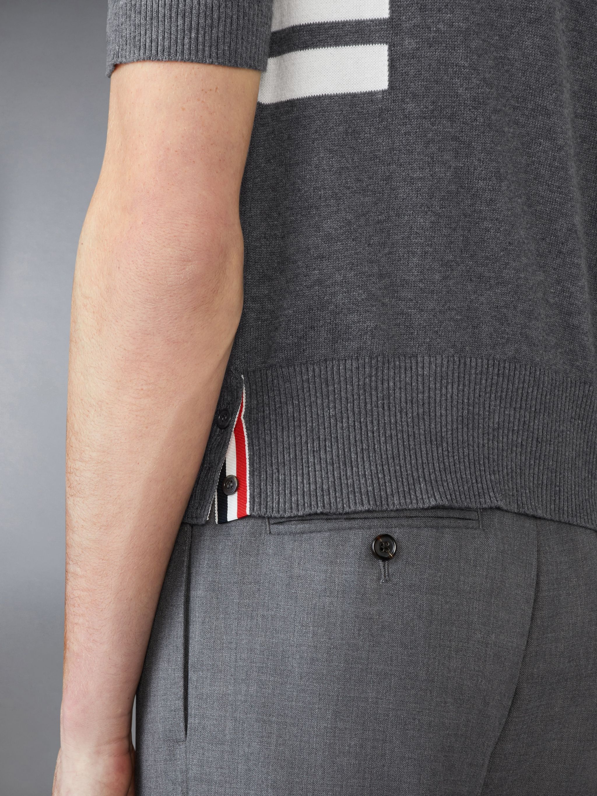 Cotton 4-Bar Relaxed Fit Polo - 4