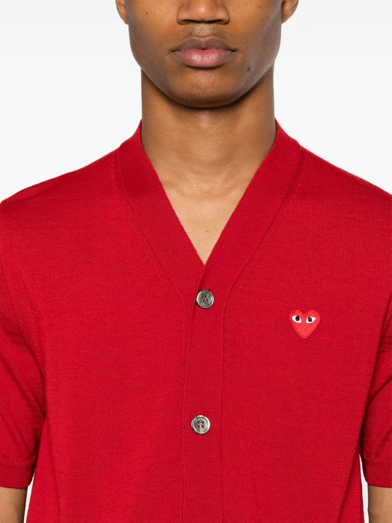 V-neck wool cardigan 6