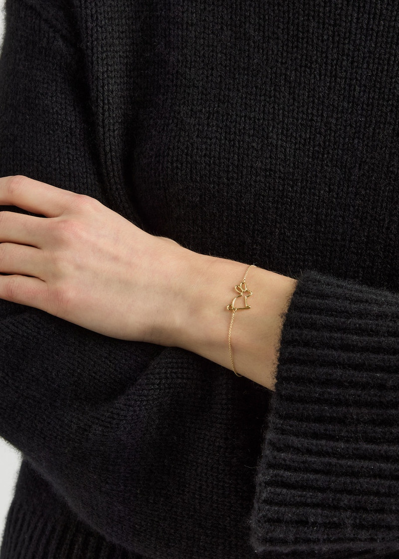 ALIITA Aliita Little Rabbit 9kt Gold Bracelet outlook