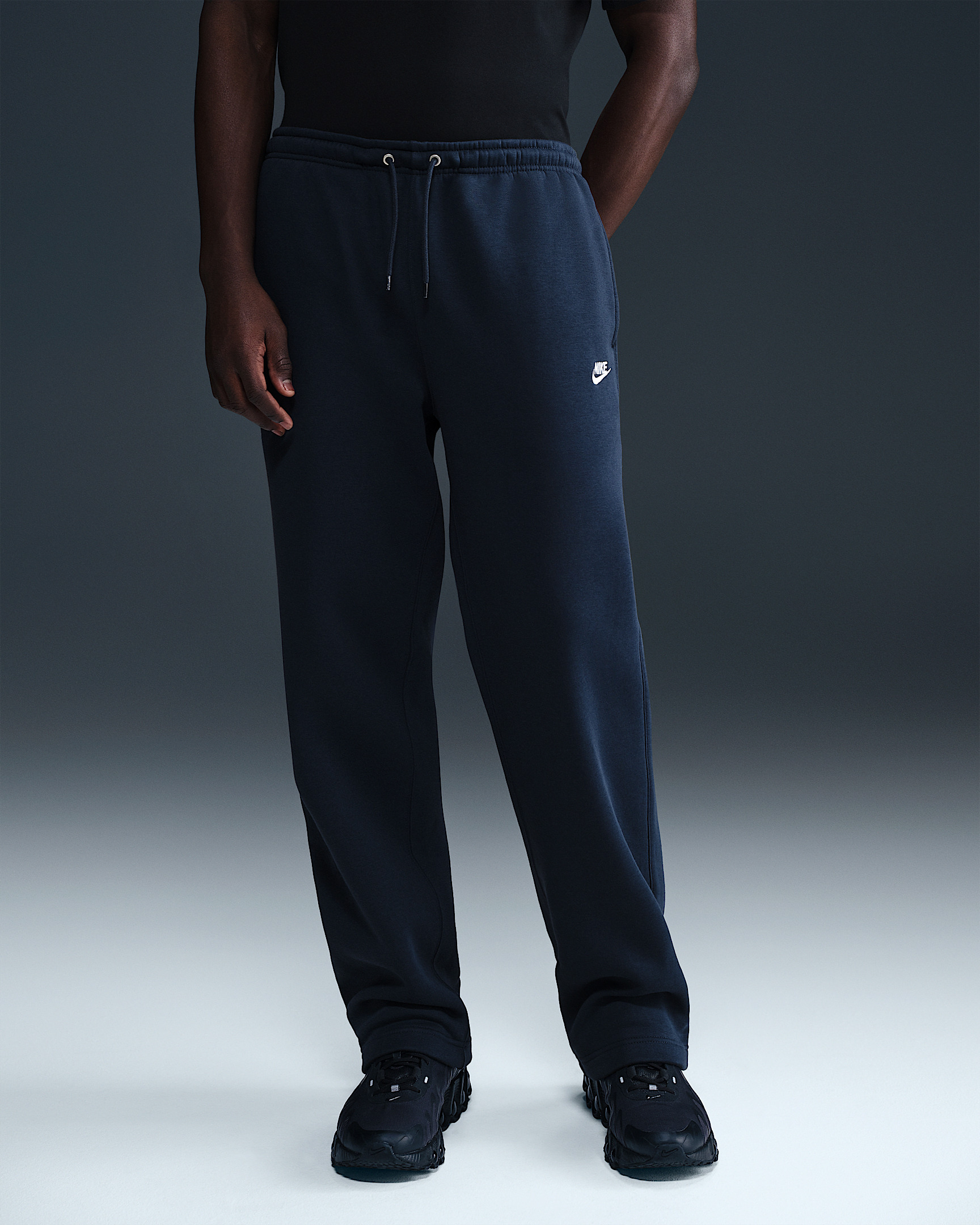 Nike Club Men's Open-Hem Fleece Pants - 2
