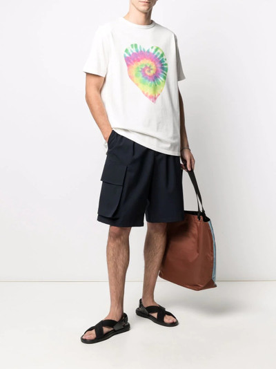 Paul Smith heart tie-dye print T-shirt outlook