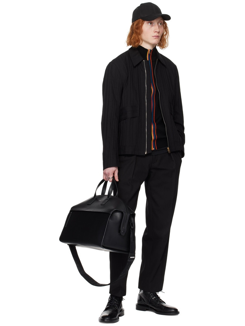 Paul Smith Black Pleated Trousers outlook