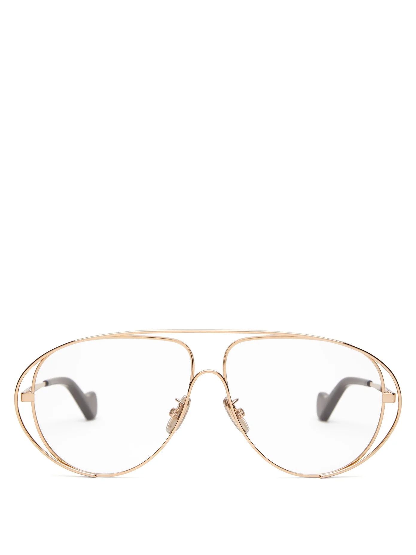 Aviator metal glasses - 1