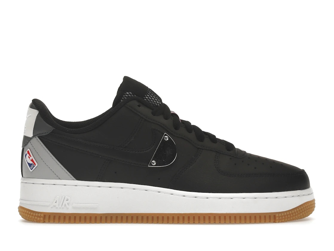 Nike Air Force 1 Low '07 NBA Black Silver - 1