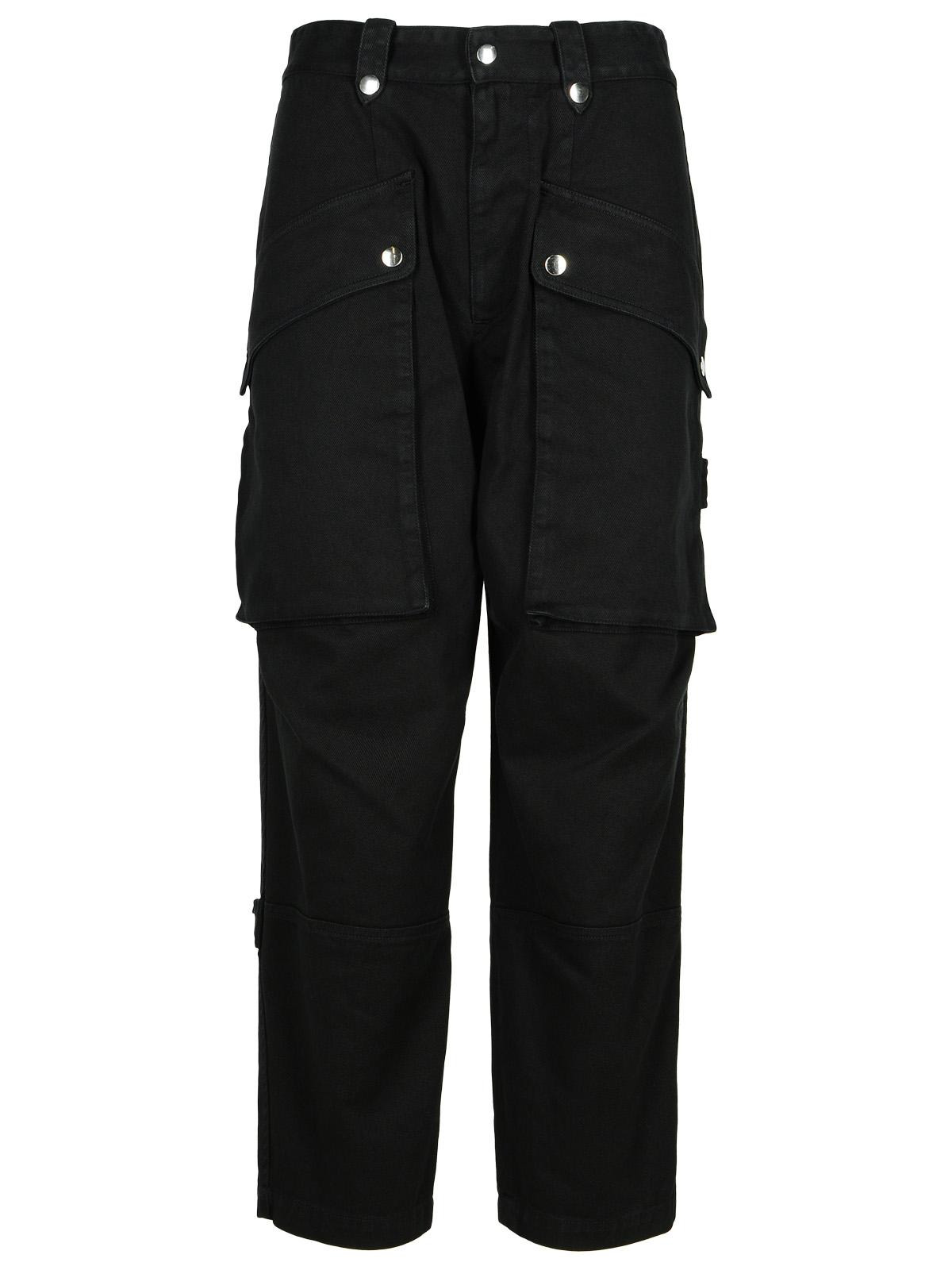 Isabel Marant Etoile Jannick' Black Cotton Pants Women - 1