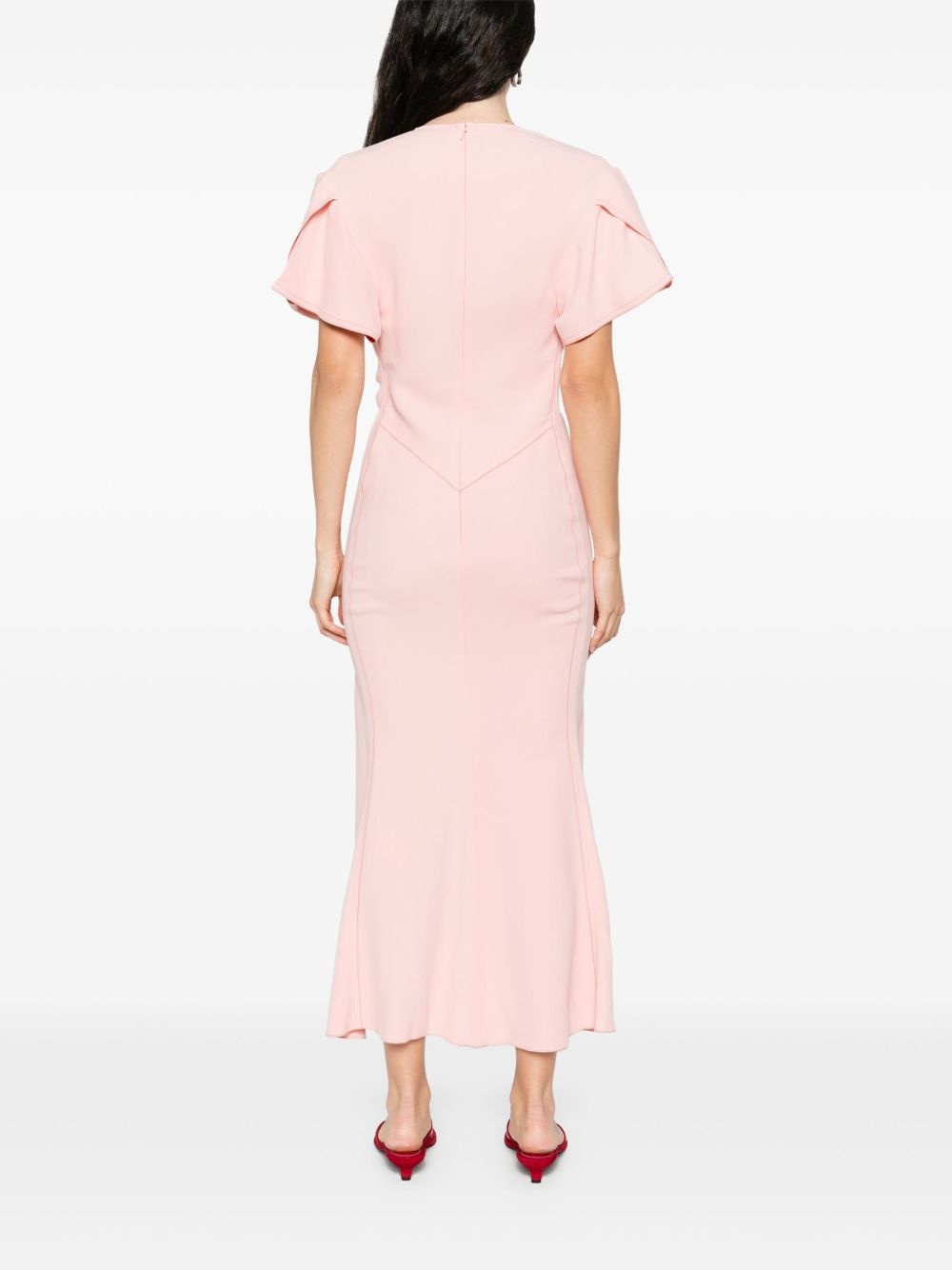 gathered dress - 4