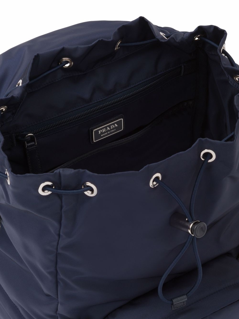 Re-Nylon triangle logo backpack - 5