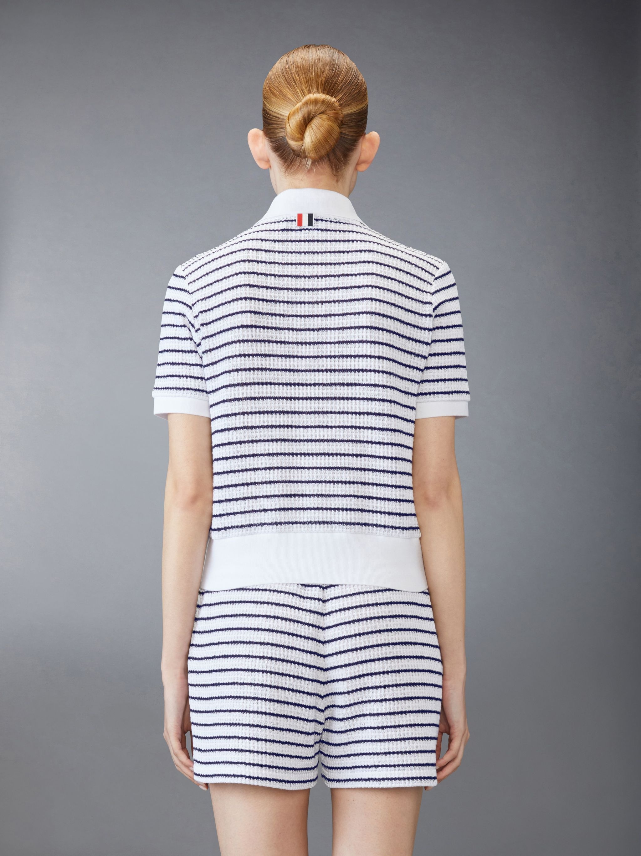 TEXTURED COTTON POLO - 2