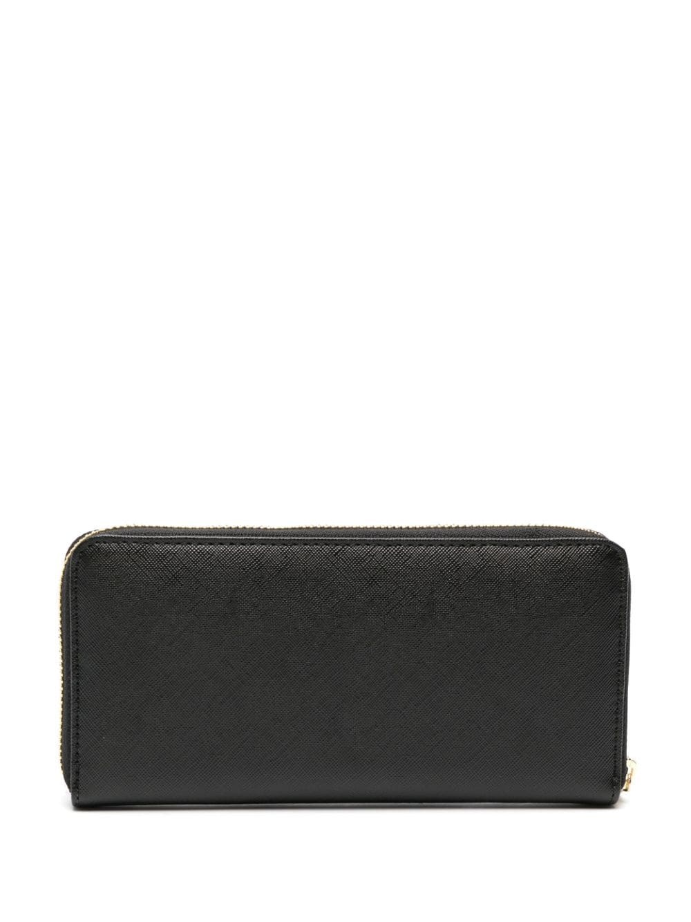 logo-plaque faux-leather wallet - 2