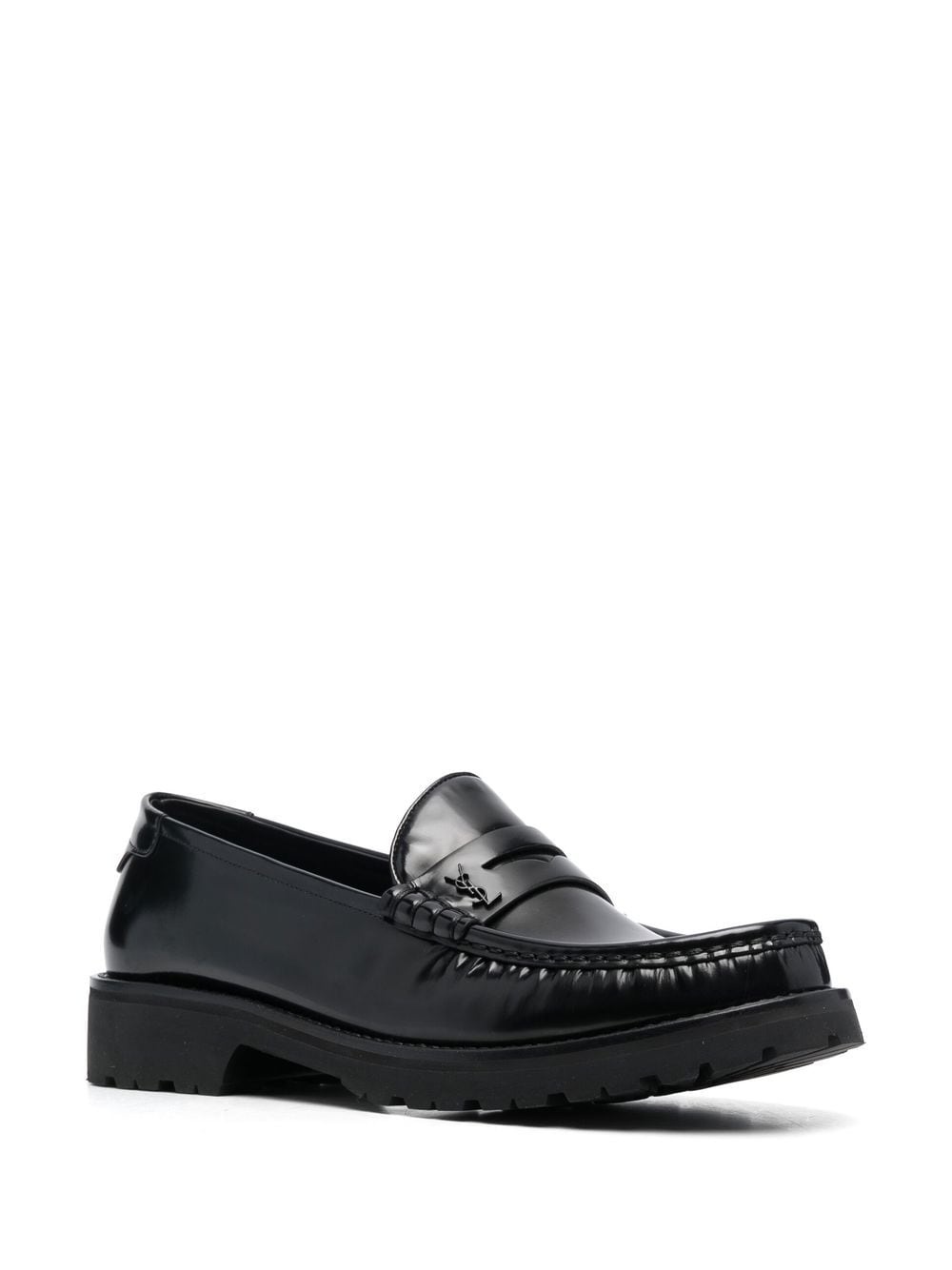 Le Loafer high-shine finish flat shoes - 2