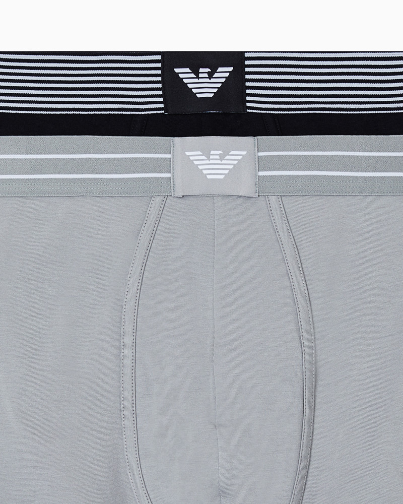EMPORIO ARMANI TWO-PACK OF ASV LOGO LABEL ORGANIC JERSEY BOXER BRIEFS outlook
