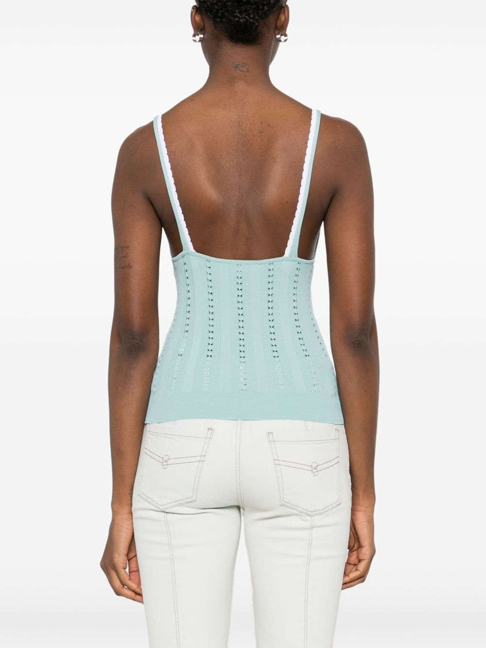 knitted tank top - 4