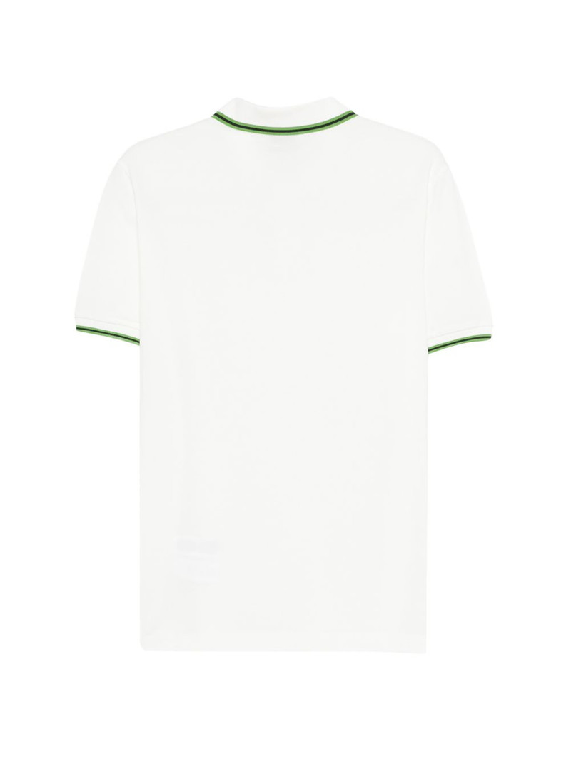 Paul Smith striped collar polo shirt outlook