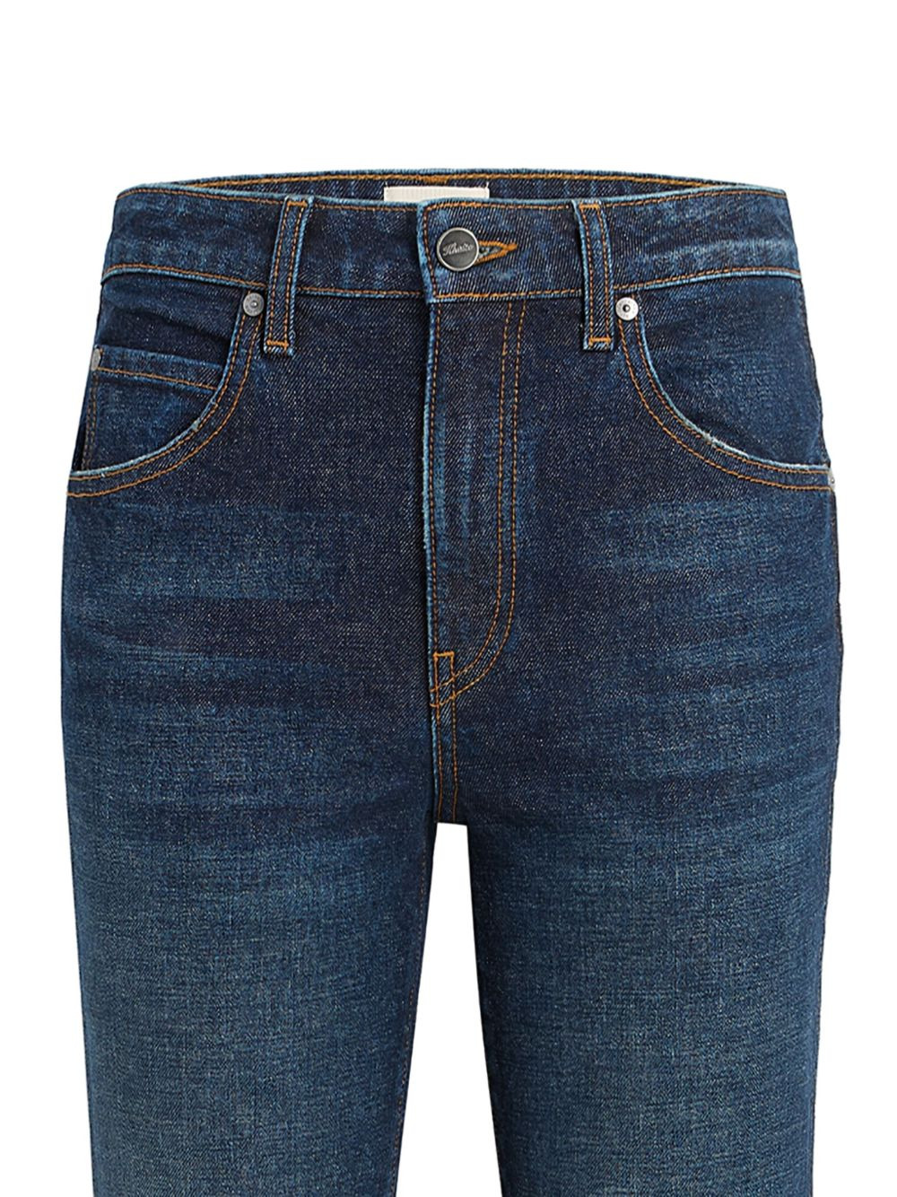 high-waisted slim jeans - 2