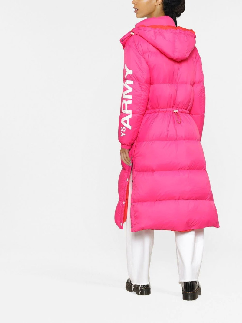Yves Salomon hooded padded coat outlook