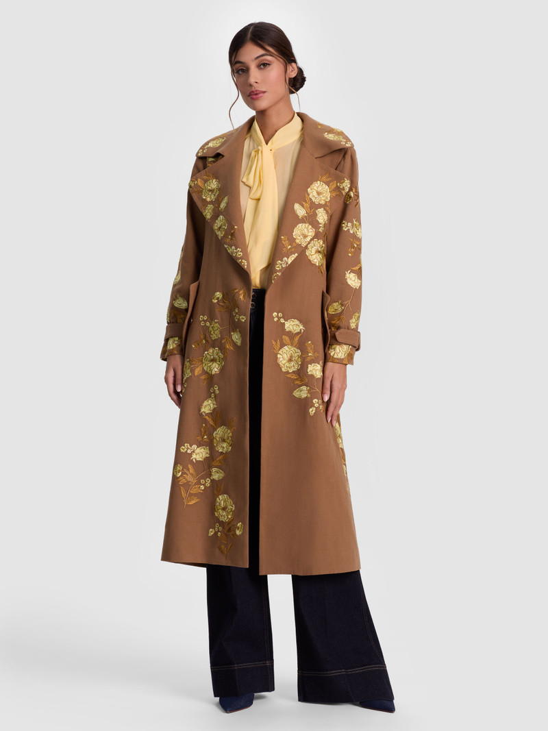 NEVADA EMBROIDERED TRENCH COAT 1