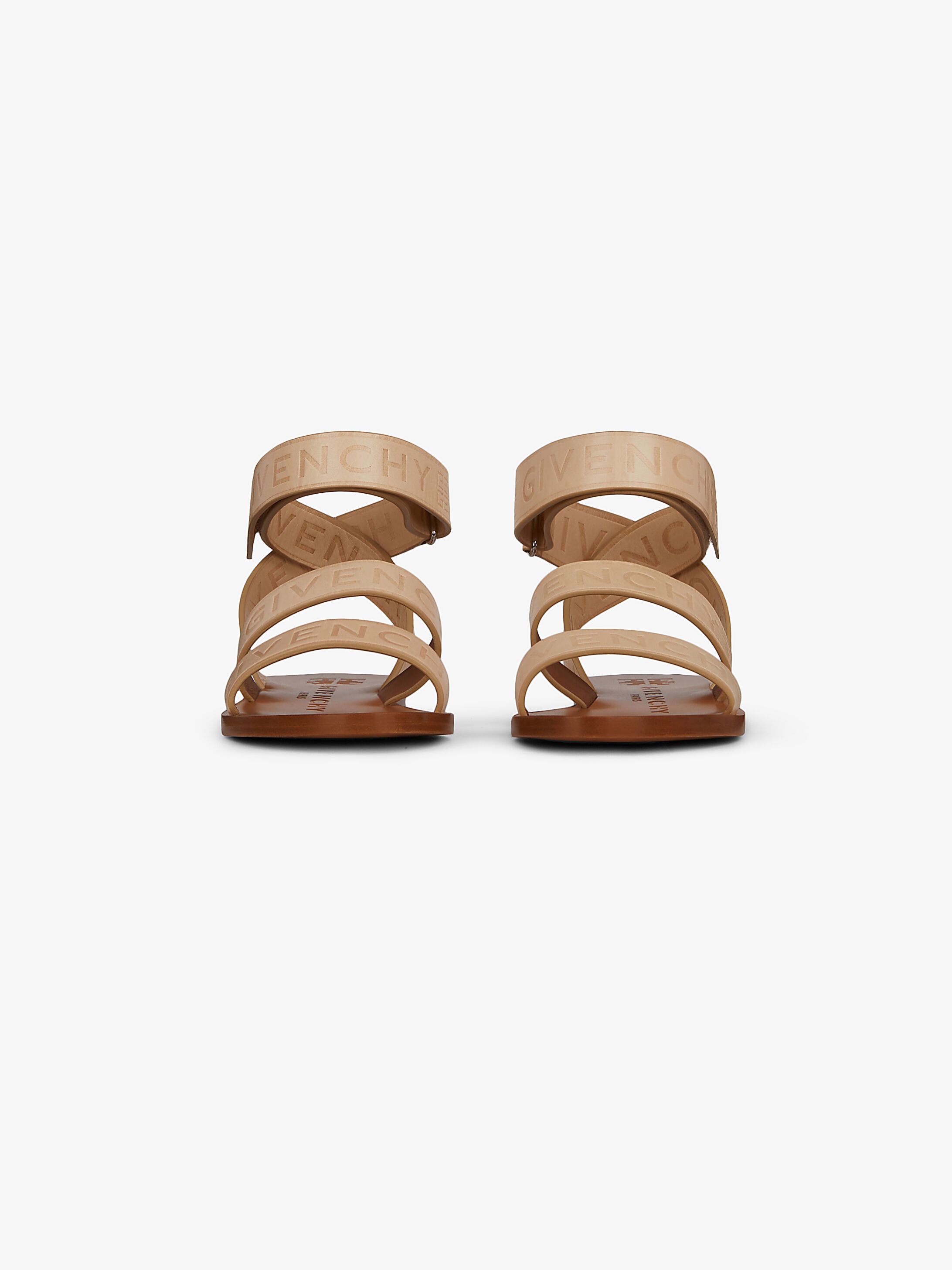 GIVENCHY 4G sandals in leather - 3