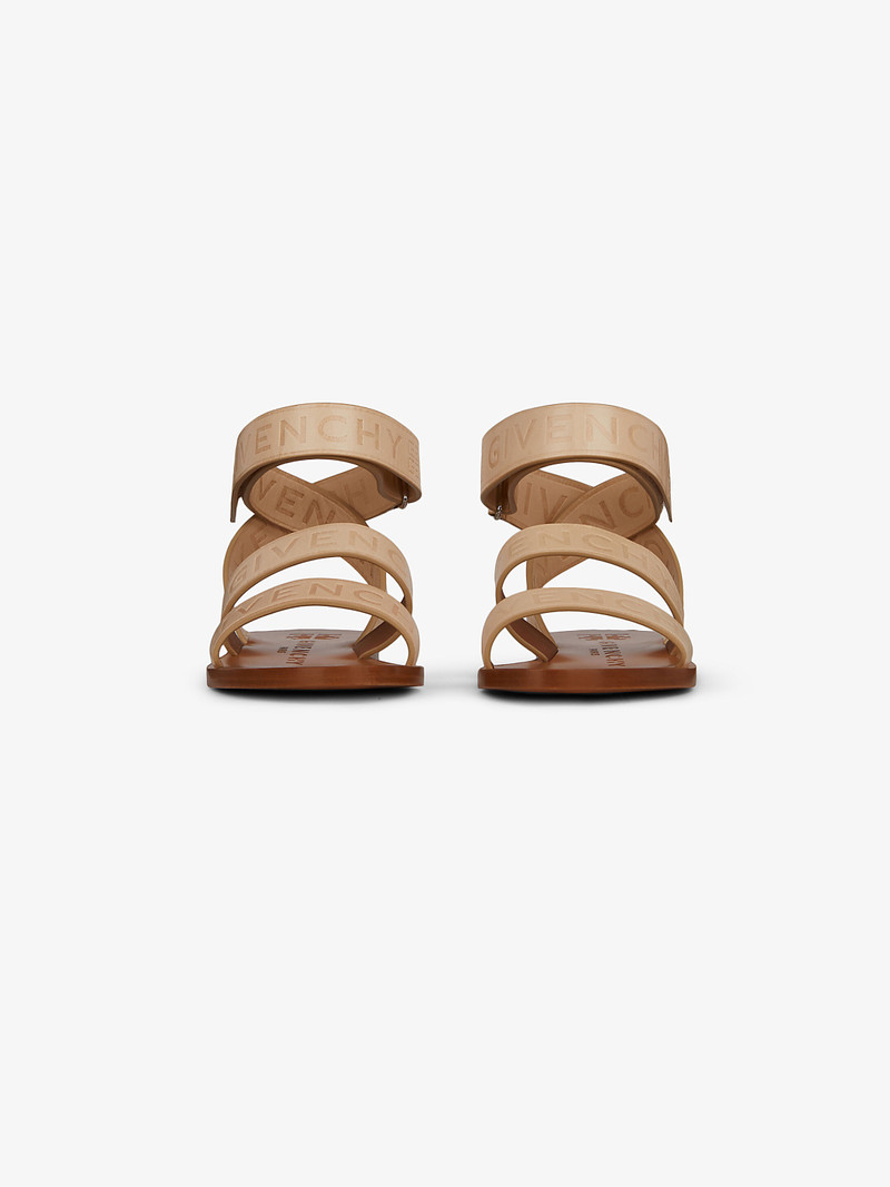 GIVENCHY 4G sandals in leather 3